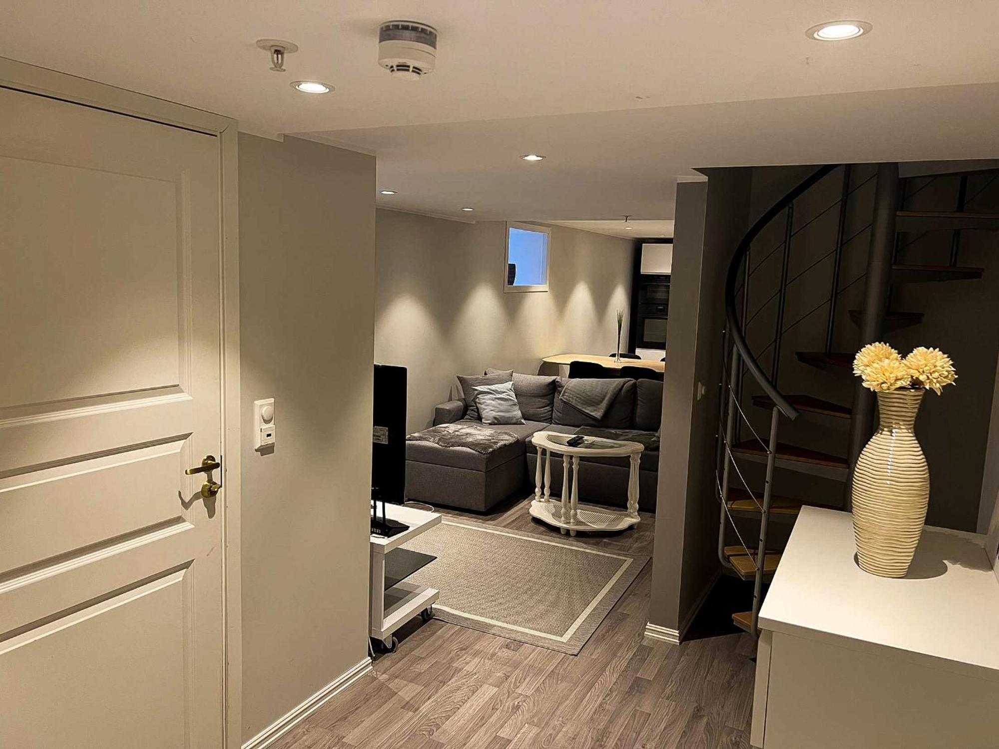 Modern Big 2 Bedroom Apartment Near Solsiden Trondheim Extérieur photo